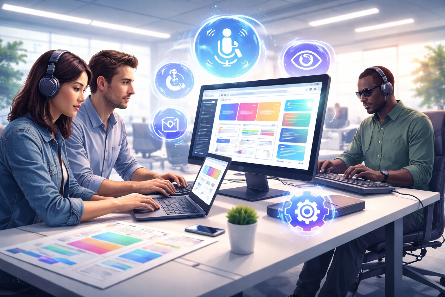 AIを活用したホームページ制作・バリアフリーなウェブアクセシビリティを実現！