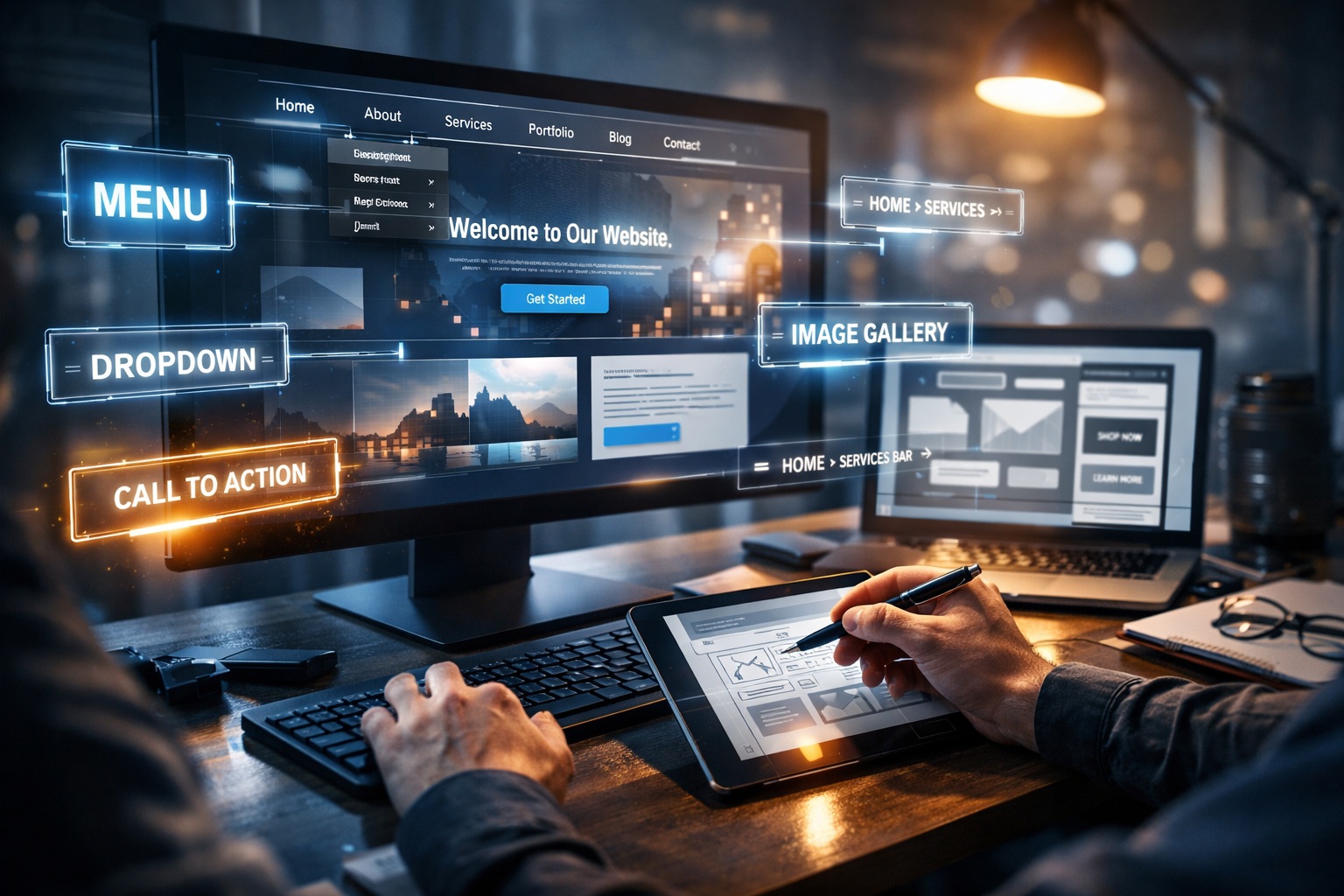 AIがホームページ制作をサポート！魅力的なウェブサイトナビゲーションの作り方