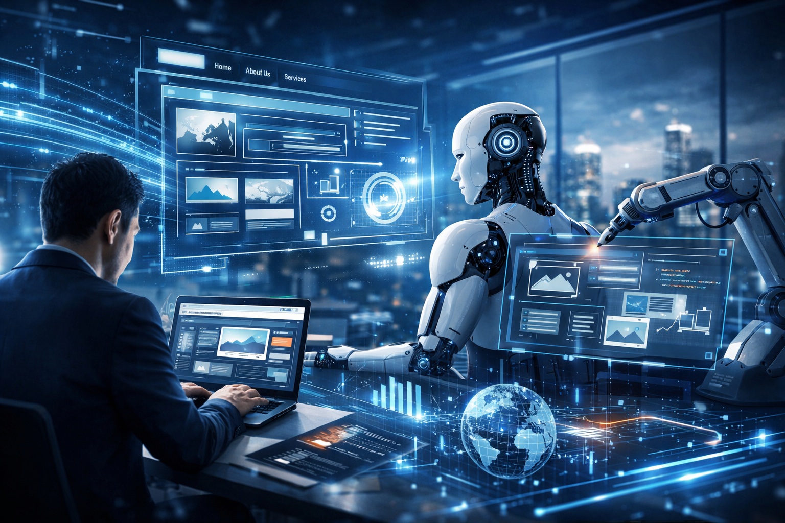 あなたのビジネスを加速する！AI技術を駆使したホームページ制作の新時代