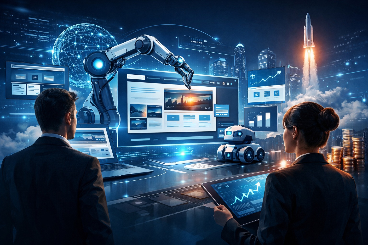 ホームページ制作の自動化がもたらすビジネスチャンスとは？