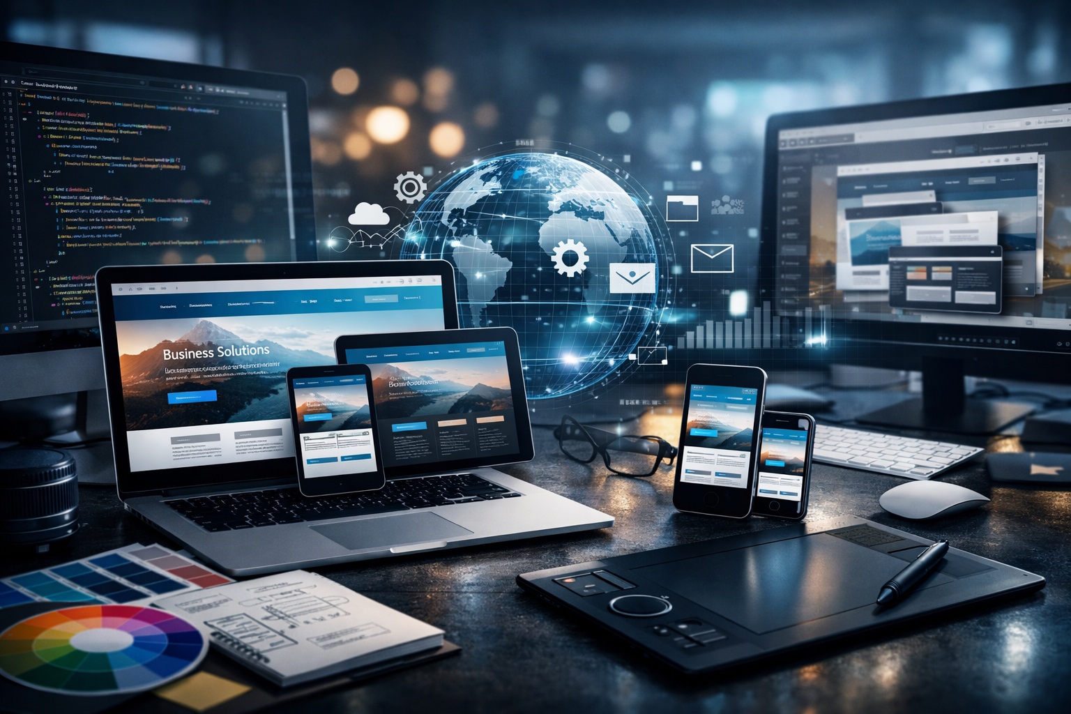 成功するための必須条件！レスポンシブデザインとホームページ制作の重要性