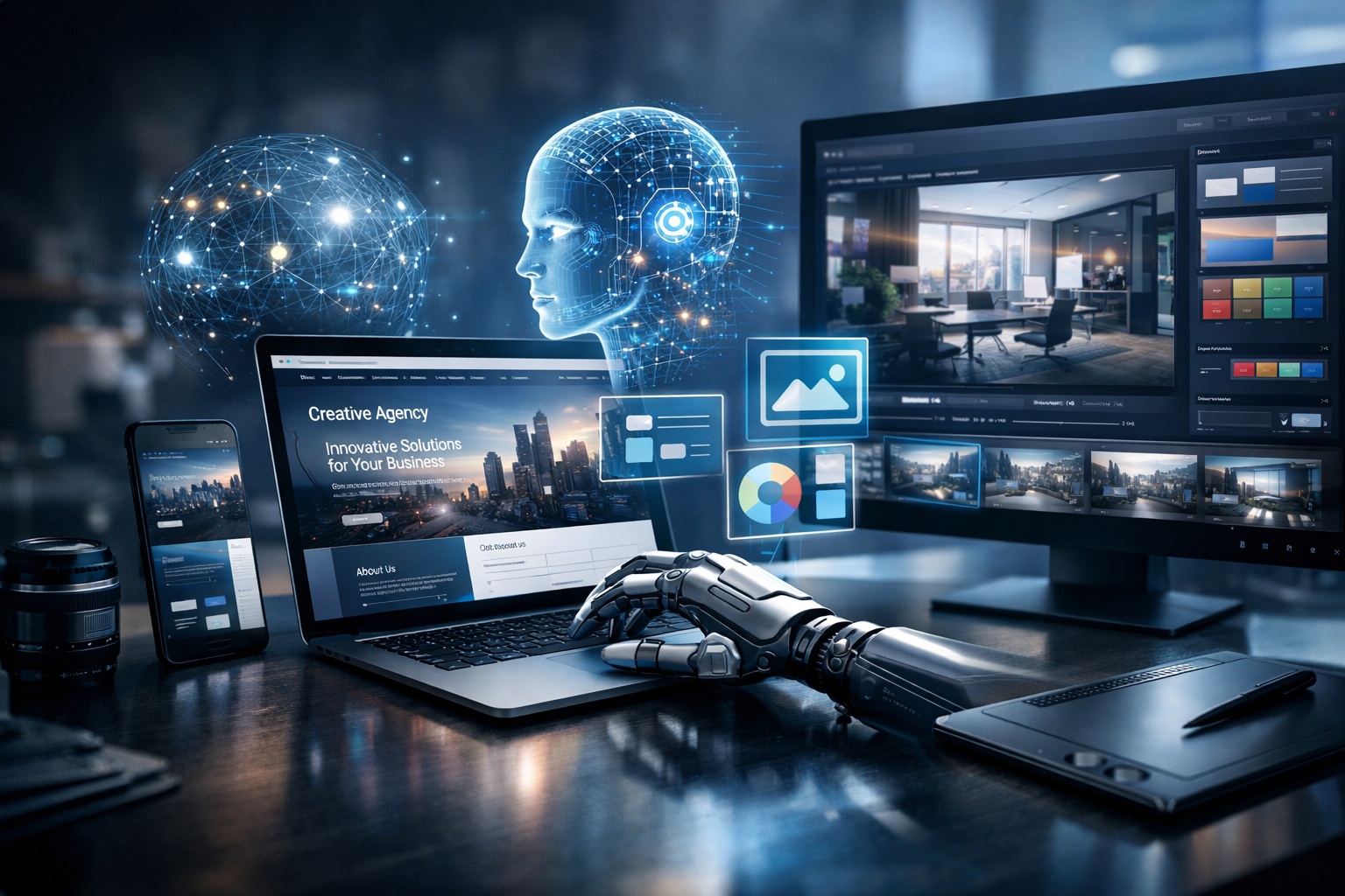 AI画像認識を活用したホームページ制作の時短テクニック