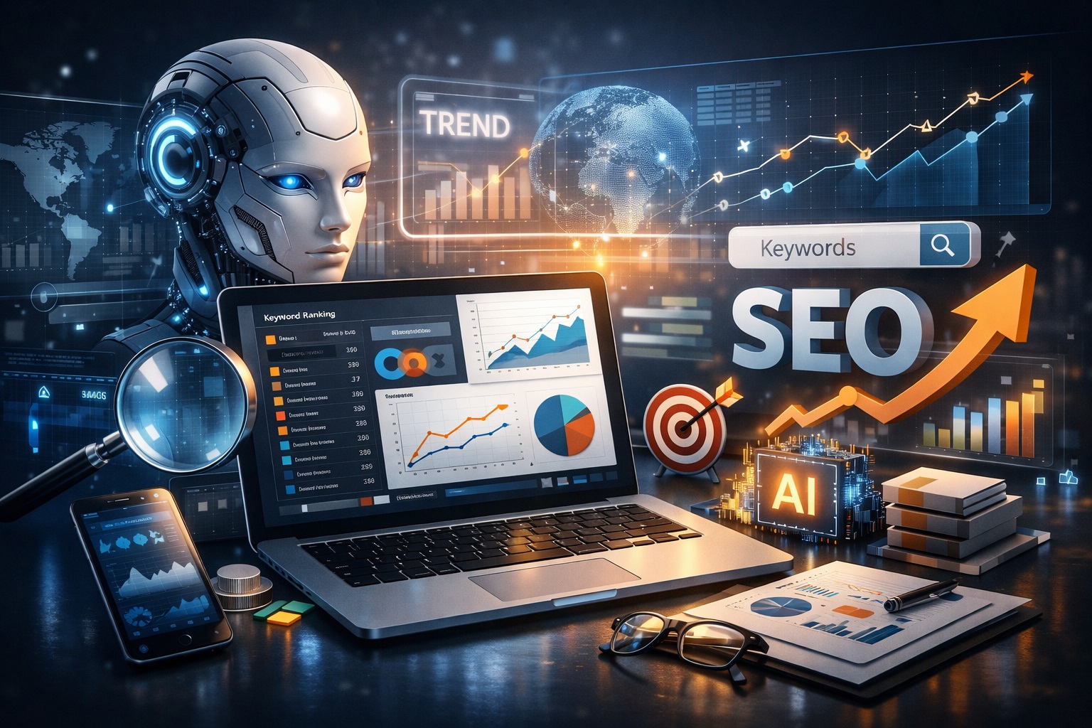 AI SEOツールで分析するトレンドとキーワード戦略！コンテンツマーケティング