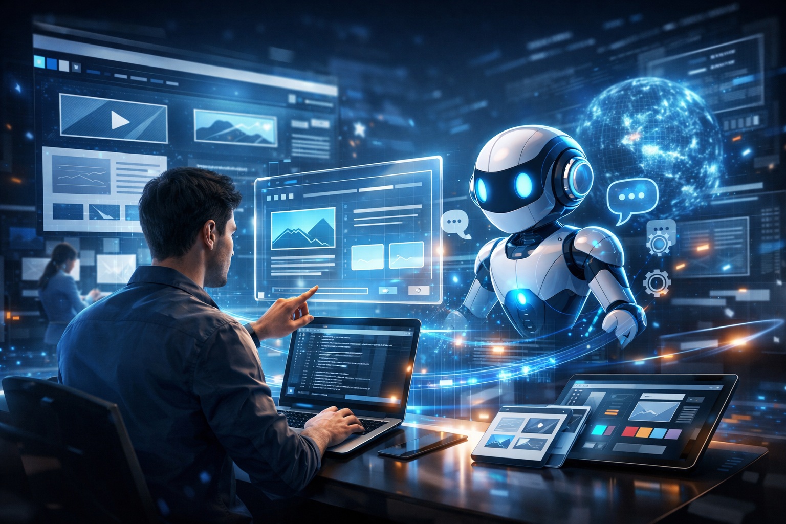 AIチャットサポートでホームページ制作が進化する！