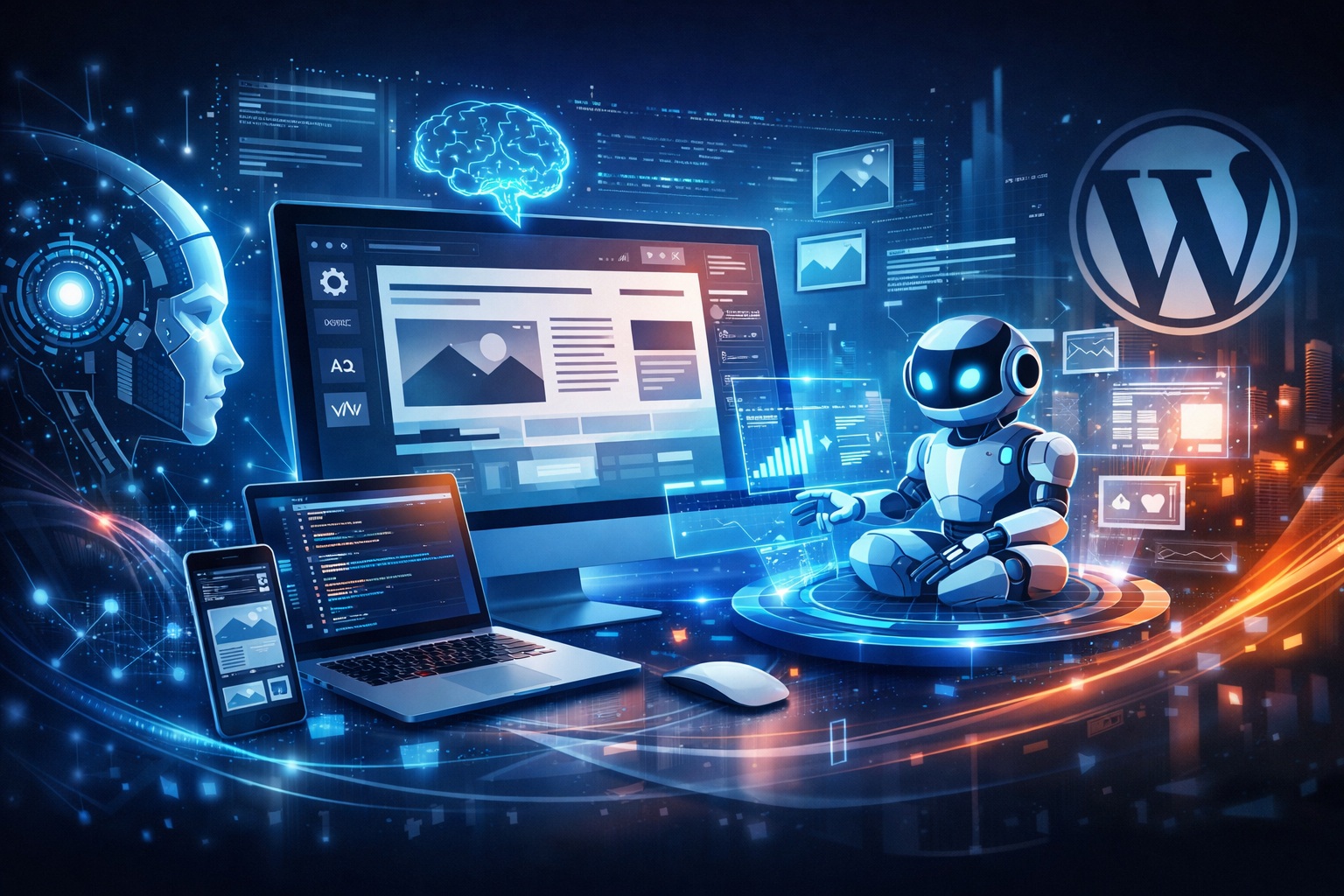 AIを活用したワードプレスでの魅力的なホームページ制作法