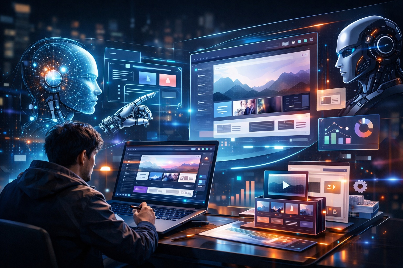 AIを活用したクリエイティブなホームページ制作の新しいカタチ