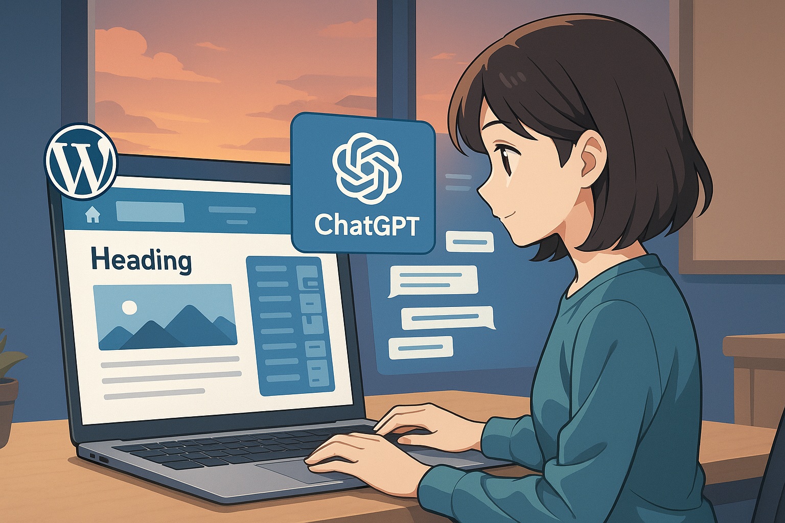 WordPress×ChatGPTで作る感動サイト！初心者でもできる最新手法
