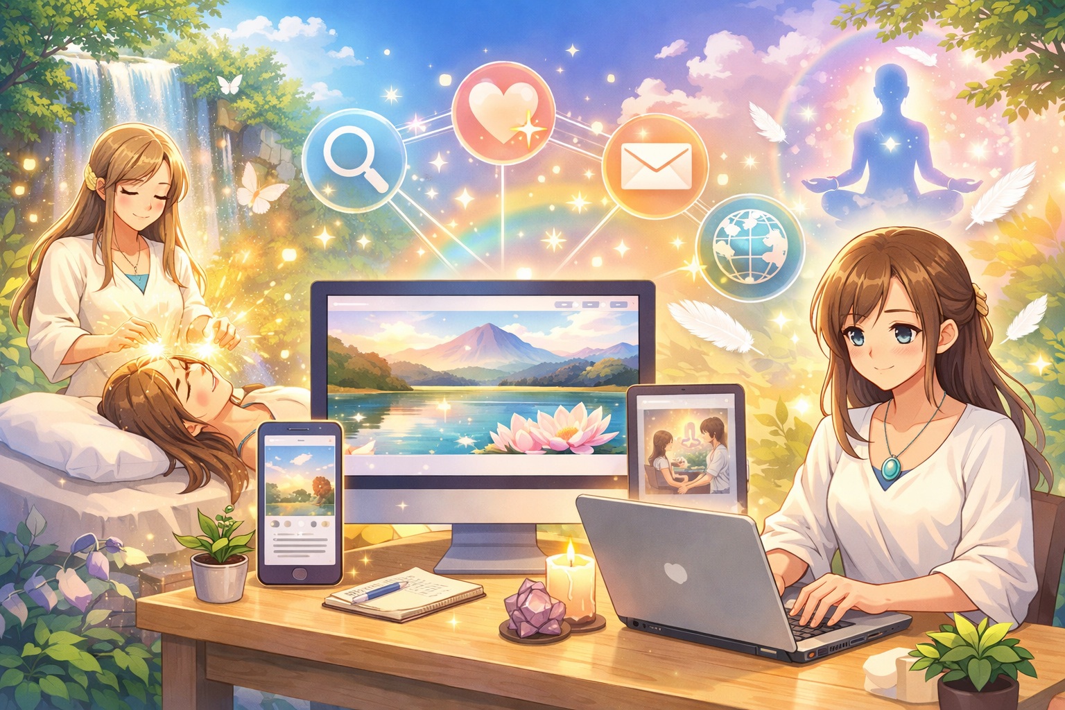 ヒーラー・セラピスト必見！AIでつくる“伝わる”ホームページの秘密