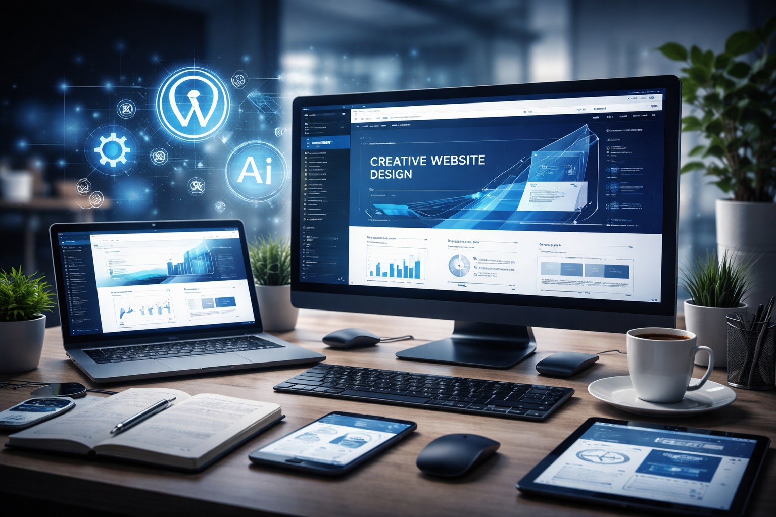 AIが支えるホームページ制作｜WordPressで始める無理のないサイト運営
