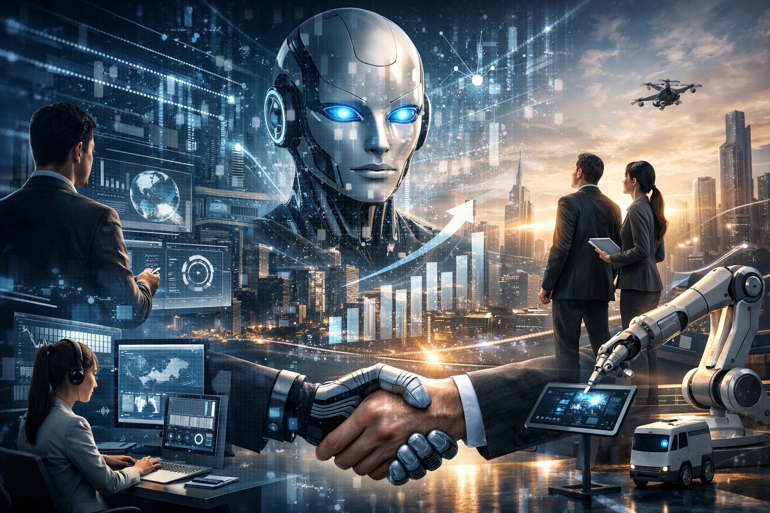 経営を変えるAIビジネスサポートで実現する新時代の働き方と成長戦略